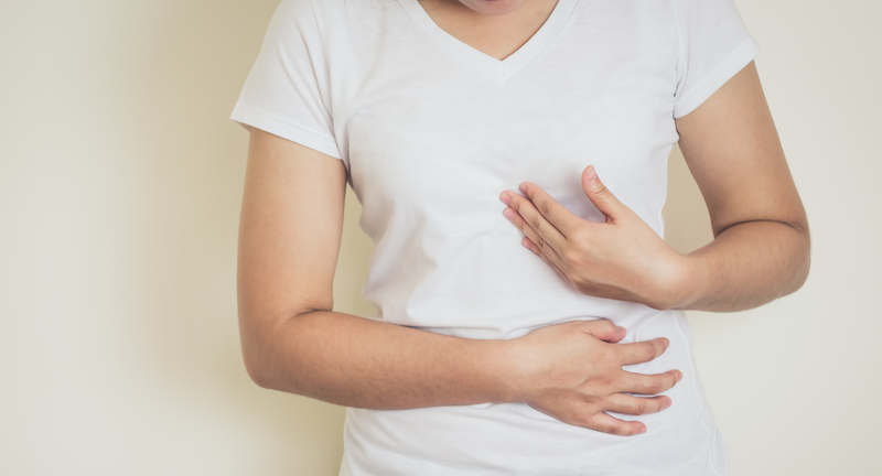 Sodbrennen durch Reflux