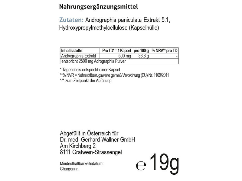 Andrographis - Durchfall Stop