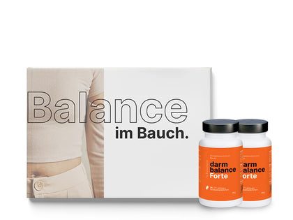 Darm-Balance Forte 2er Set mit Darm-Tagebuch